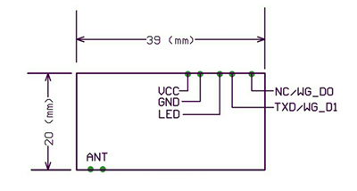 P3 邮票口PIN脚定义图